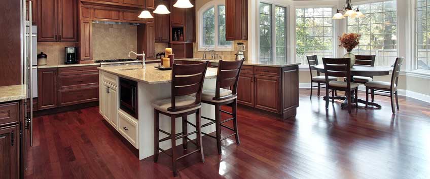 How to match wood flooring and wood worktops in the kitchen | Flooring Services London
