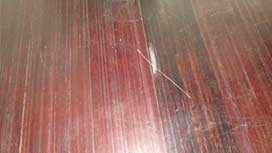 Fixing scratches that appear on your wooden flooring | Flooring Services London