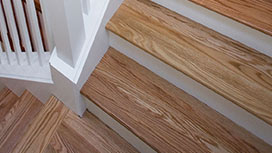 Affordable staircase floor fitting