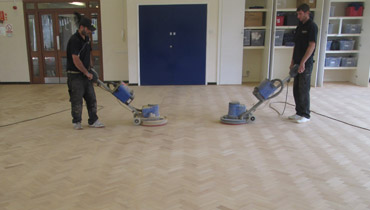 Professional school floor sanding services in London